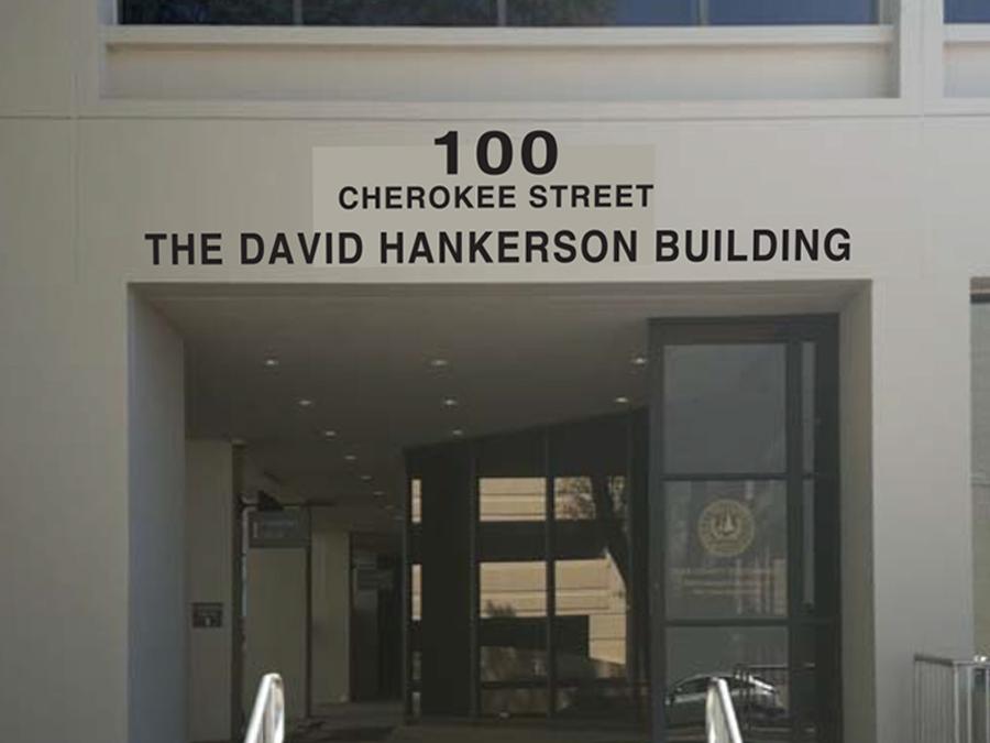 entrance to David Hankerson Building